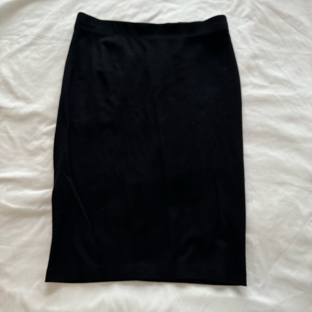 Black Vince MIDI Skirt